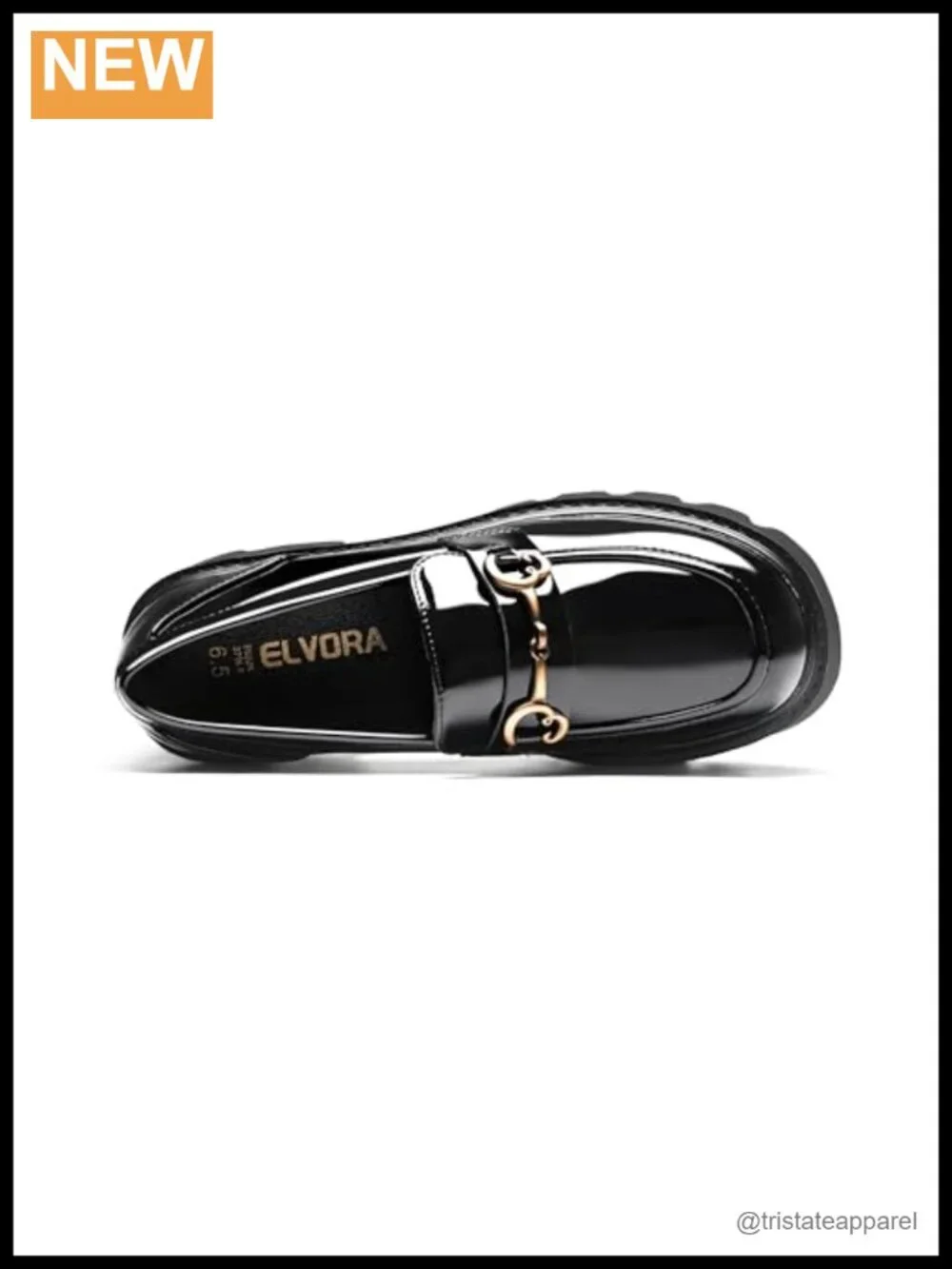 Slip-On Platform Loafers, Chunky Block Heel, PU Sole, Cushioned Insole